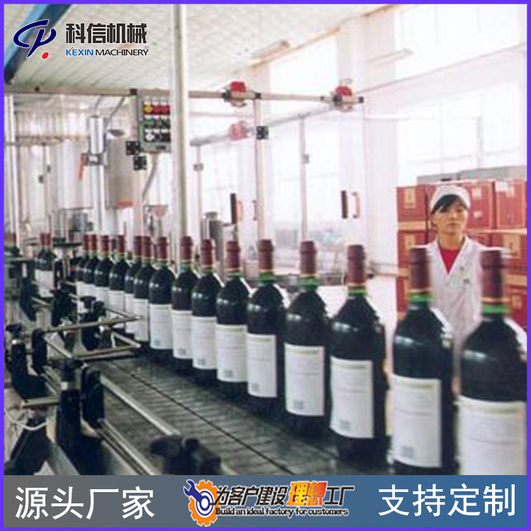 定制整套全自动葡萄酒生产线设备