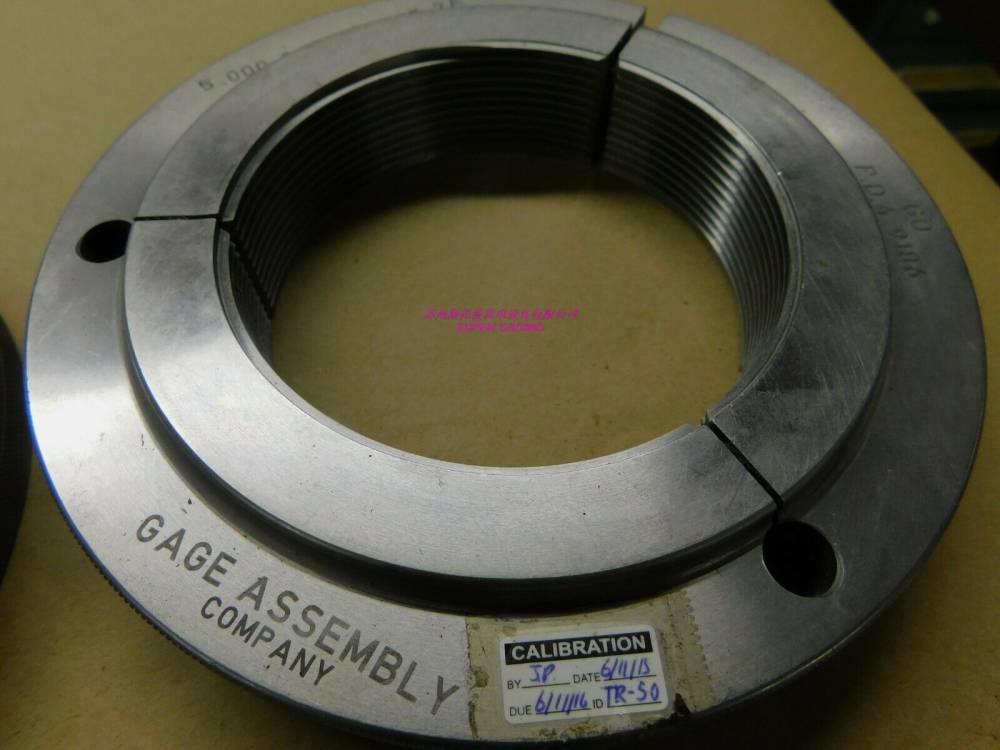 供应美国Gage Assembly美标ASME可调式矮牙艾克母螺纹环规2.125-12STUB