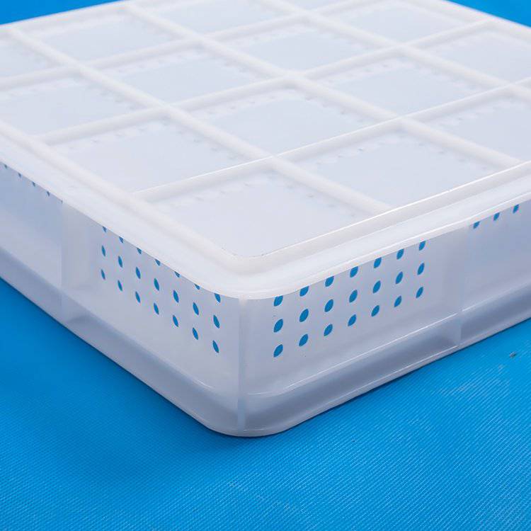 白色pe豆腐筐 廠出售塑料豆腐適用箱 加厚PE材質