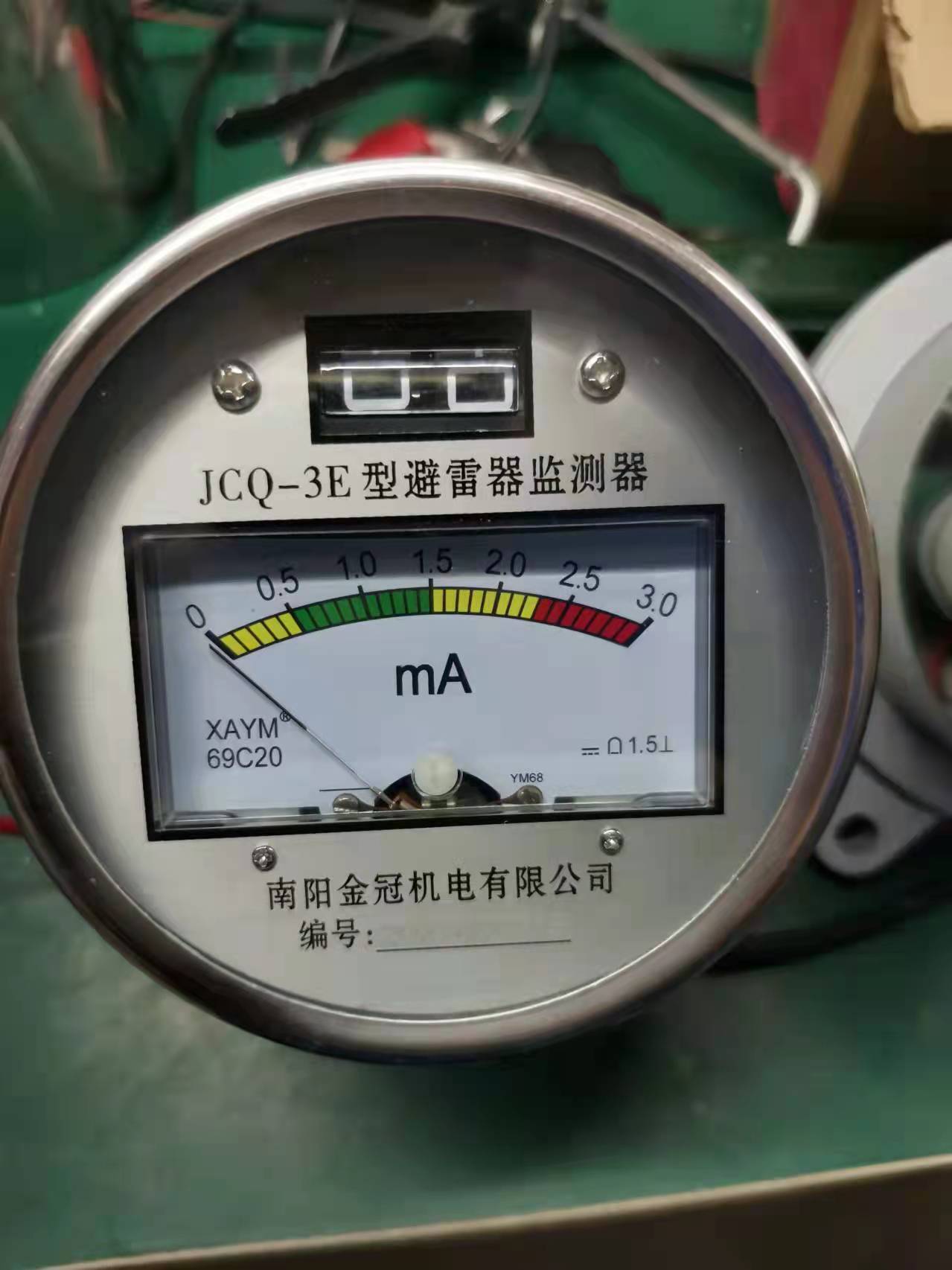 南阳金冠JCQ-3E避雷器监测仪 抗腐蚀耐震性强