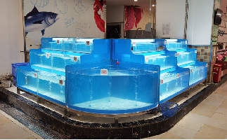海鲜池海鲜池设计海鲜池制作酒店海鲜超市海鲜池鱼缸鱼缸设计鱼缸制作