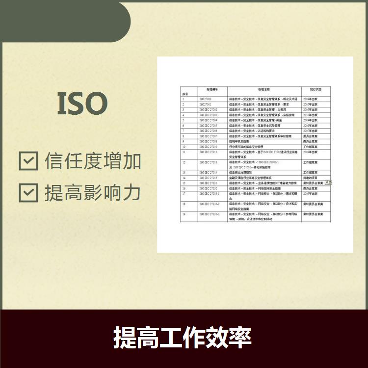 扬州ISO9001咨询 可与国际接轨 更好支持企业发展