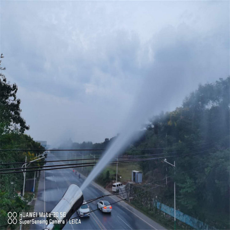 郑州道路喷雾除尘装置 节约水资源 自动化喷雾