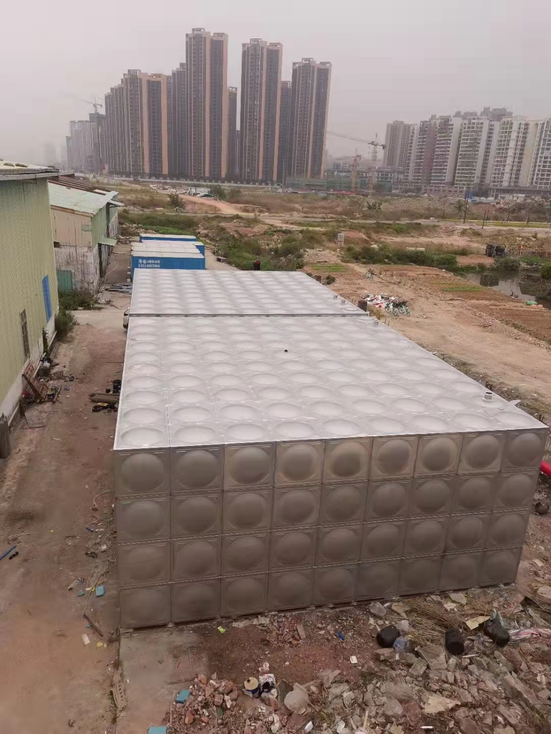 惠州不锈钢水箱304生活热水箱不锈钢保温水箱水塔