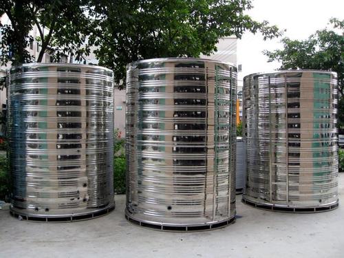 佛山高明双层不锈钢保温水箱5公分发泡层圆形保温水箱