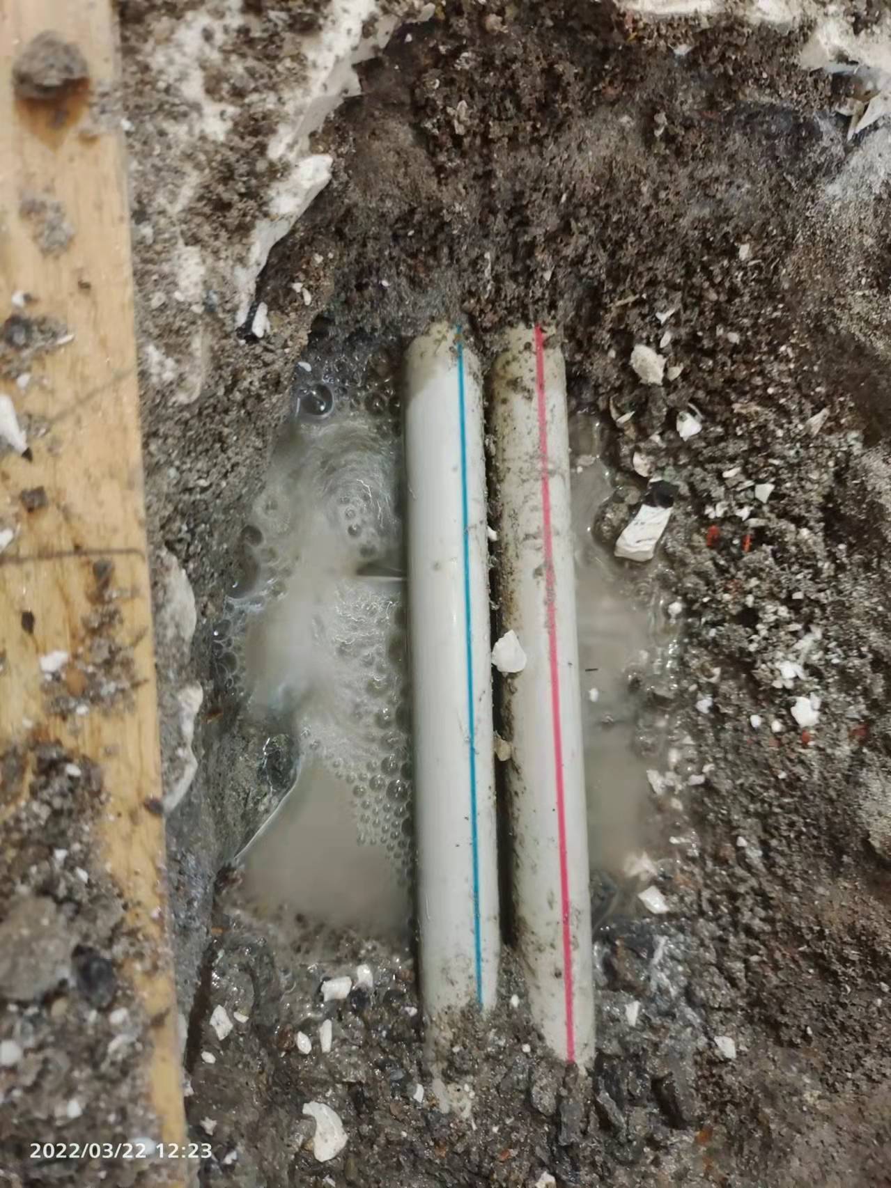 东莞小区地下暗管渗水检测，埋地水管渗漏维修，家庭冷热水管测漏维修