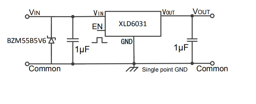 XLD6031赛芯微LDO低静态功耗 高输入电压 低压差