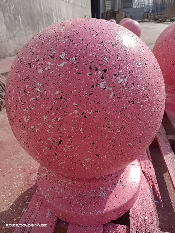 山东济南供应水泥预制球规格 仿大理石球生产 多种规格可选