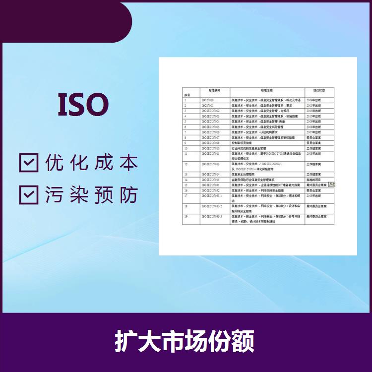 连云港ISO14001 污染预防 提高企业的度