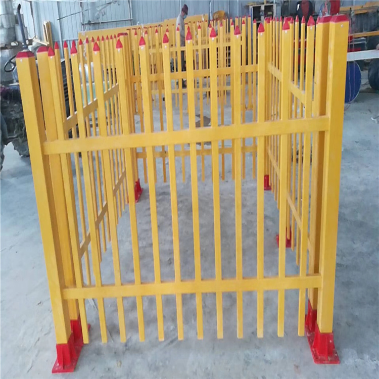 新疆玻璃钢拉挤护栏变电站玻璃钢围栏可移动玻璃钢围栏
