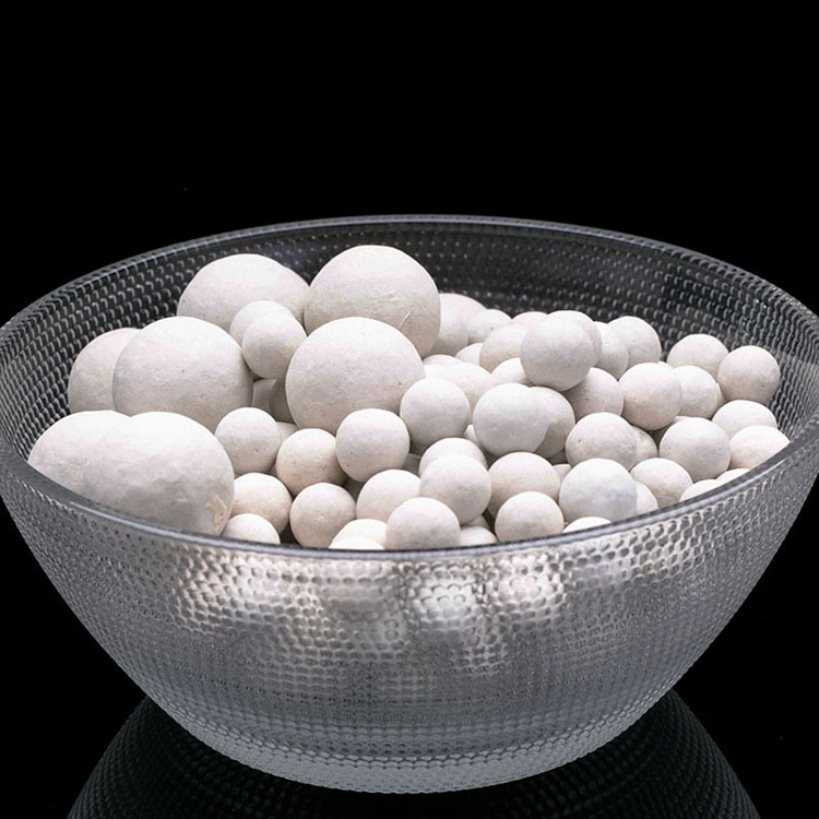 卫源厂家供应99%高铝球 活性惰性氧化铝瓷球 耐火瓷球高铝瓷球