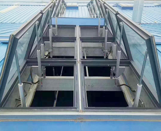 盐城圳基科技消防排烟螺杆式开窗器