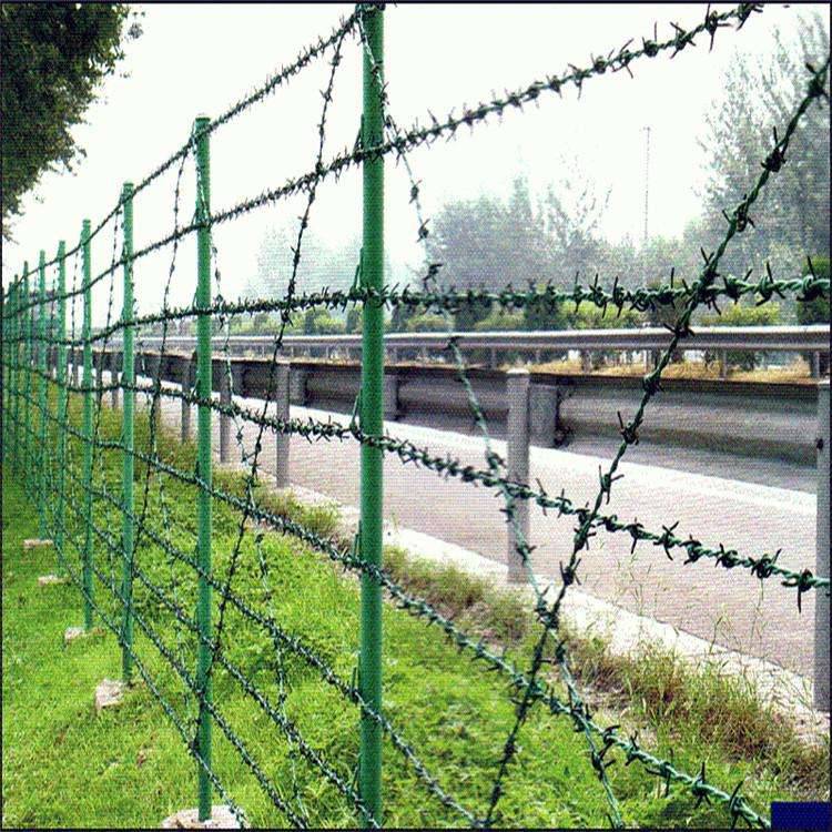高速公路隔离栅厂家 焊接网护栏网 浸塑铁丝网 框架式护栏