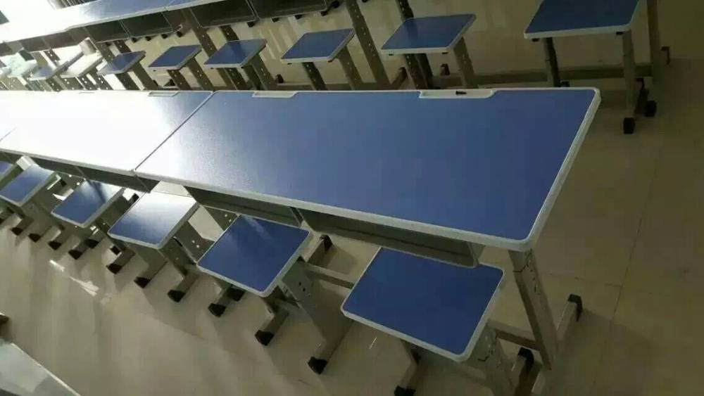黄山学校教室双柱升降课桌生产厂家众思创家具