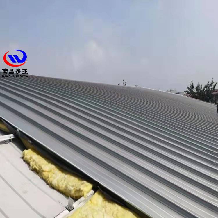 铝镁锰屋面盖板 直立锁边屋面瓦 YX45-470型氟碳板