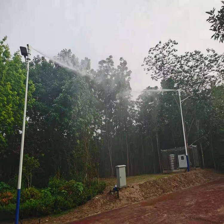 淄博高空喷雾 降尘除霾喷雾系统 一键操作