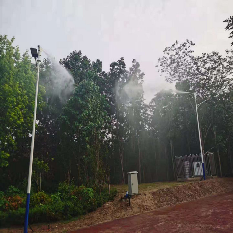 道路降尘除霾系统 上门服务 湘潭高杆喷雾