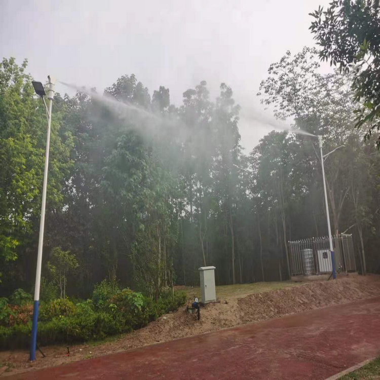 信阳高空喷雾 旋转式高空喷雾降尘系统 上门施工