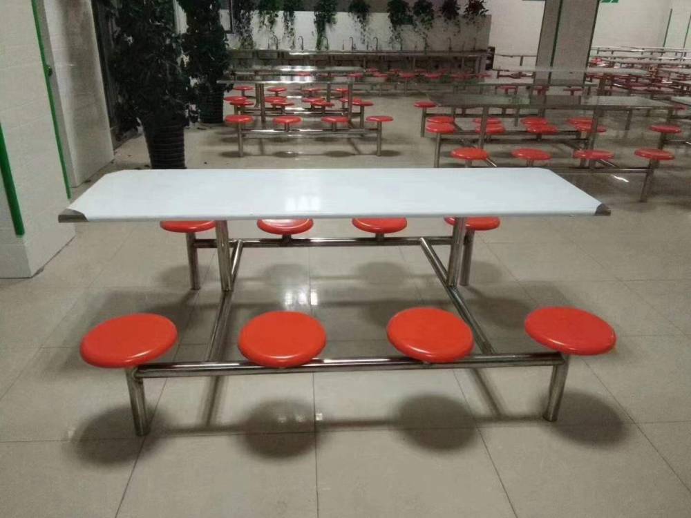 蚌埠学校学生折叠餐厅桌定制 众思创家具