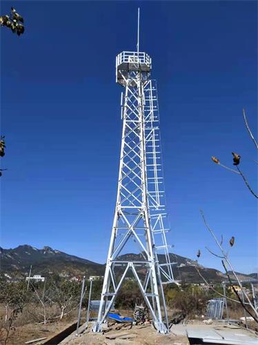 航丰设计制作销售视频监测塔，环境监测塔，无线电监测塔