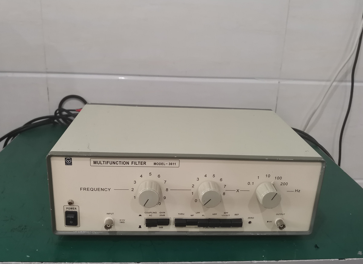 MODEL-3611多功滤波器 音频可调滤波器