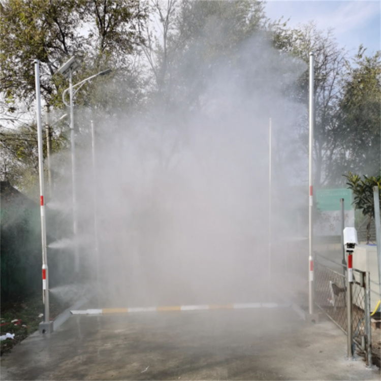 重庆车辆人员喷雾消毒通道安装厂家