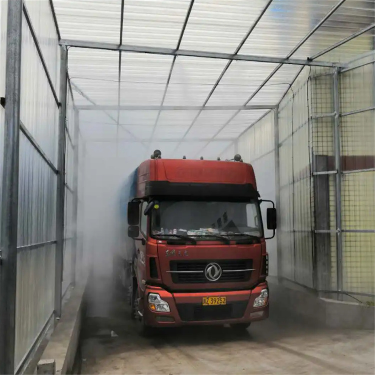 自动喷雾消毒杆 通道式喷雾消毒设备 成都车辆喷雾消毒通道安装