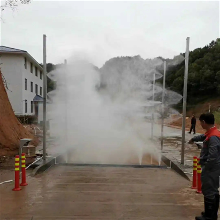 智能喷雾消毒通道 自贡养殖场车辆喷雾消毒设备