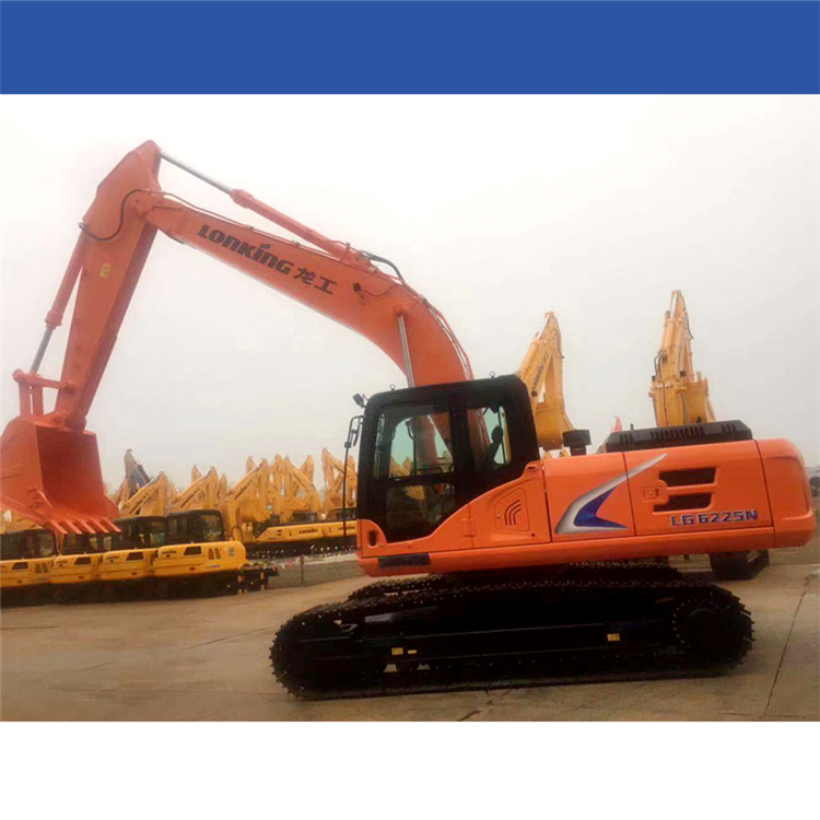 莱芜龙工6075小型挖掘机产品图片 25吨挖掘机
