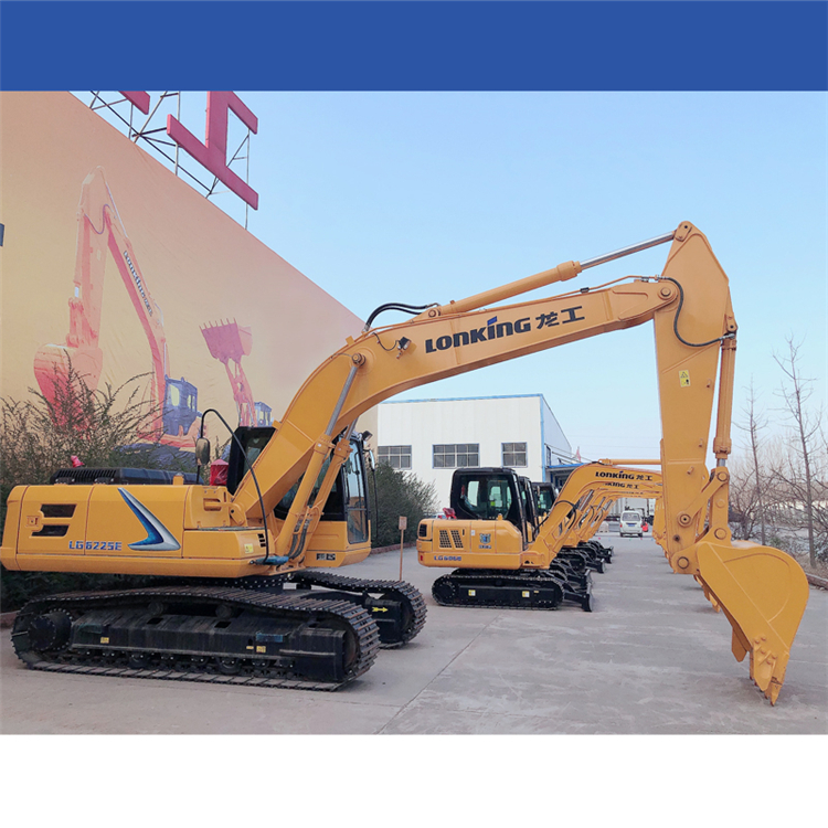 莱芜龙工6075小型挖掘机产品图片 25吨挖掘机