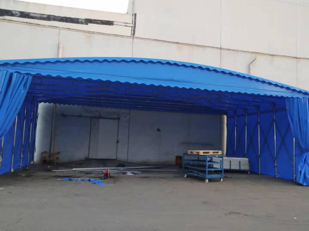 重庆金宅推拉雨棚移动帐篷移动雨棚电动雨棚制作厂可上门测量