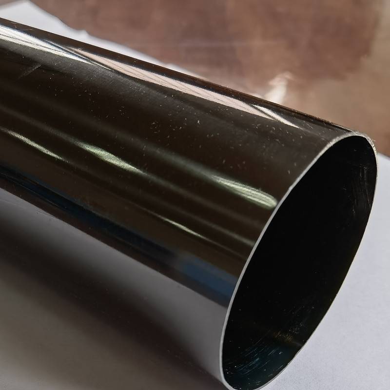 温州不锈钢钛金彩色管厂家_酒店屏风用不锈钢黑钛金彩色管