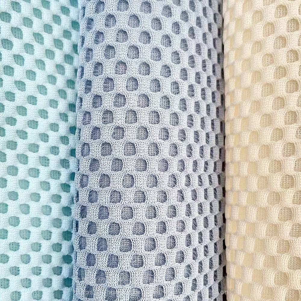三明治工厂 涤纶网透气 蜂窝床垫按摩椅透气厚网布
