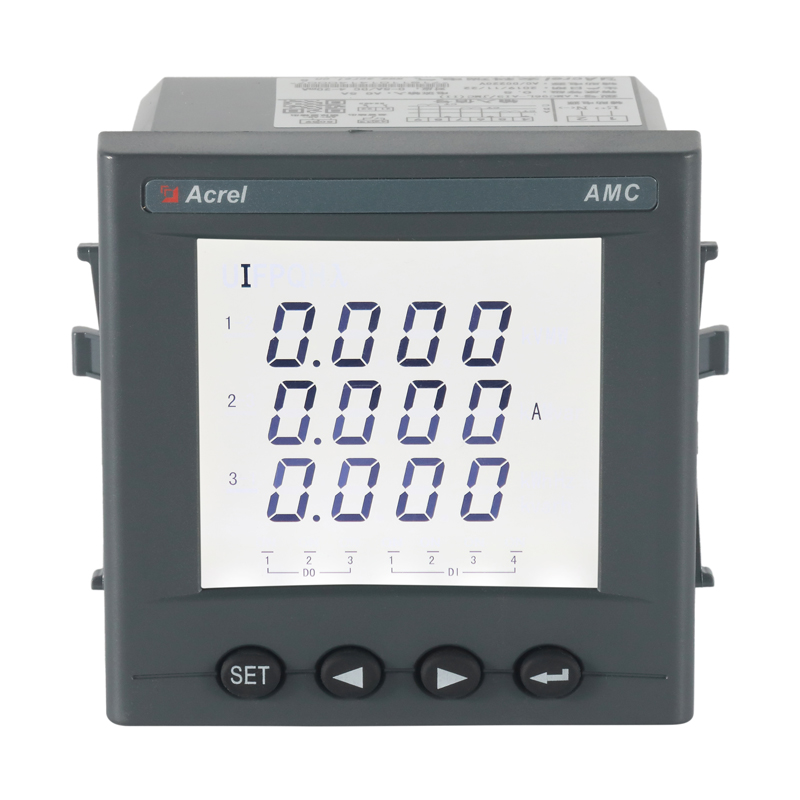 安科瑞AMC三相交流电流表88开孔三行显示96-AI3