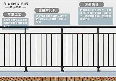 毕节锌钢阳台护栏生产厂家 防护栏 规格配置详解