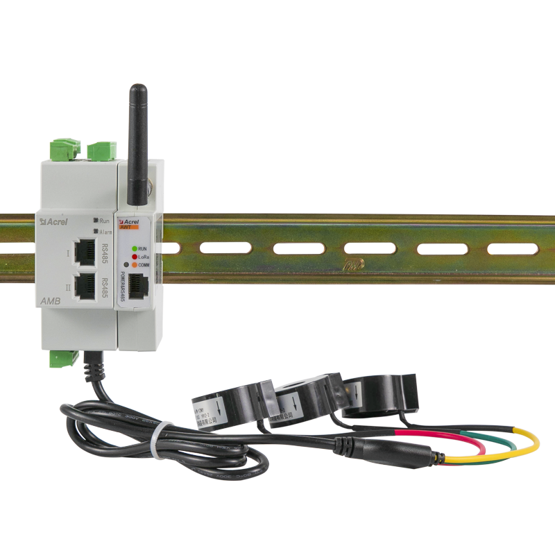 封闭母线始端箱配电监测模块 漏电 温湿度 电参量测量