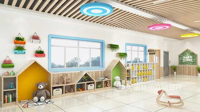 肇庆特色早教中心设计哪家服务好 画格儿童空间设计供应