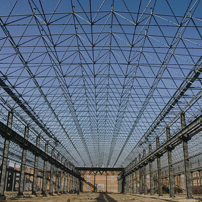云南恒久鋼結構工程-鋼結構廠房定制-多層輕型網架加工