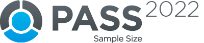 PASS—功效分析和样本量计算软件