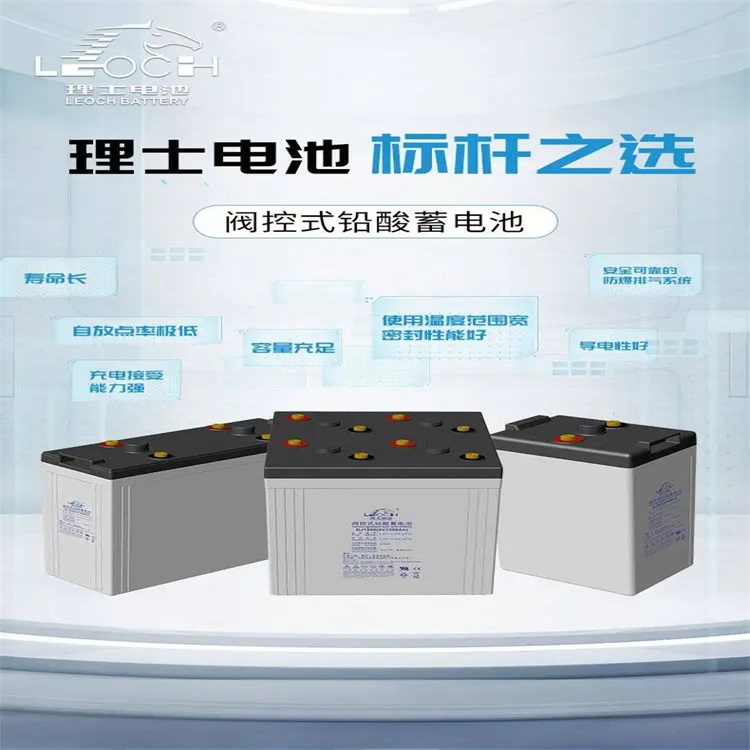 LEOCH理士电池DJM12100铅酸免维护12V100AH容量充足持久耐用