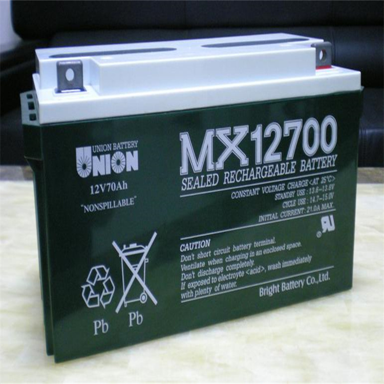 UnloN友联蓄电池MX12700铁路/船舶轨道交通用12V70AH UPS直流屏储能系统
