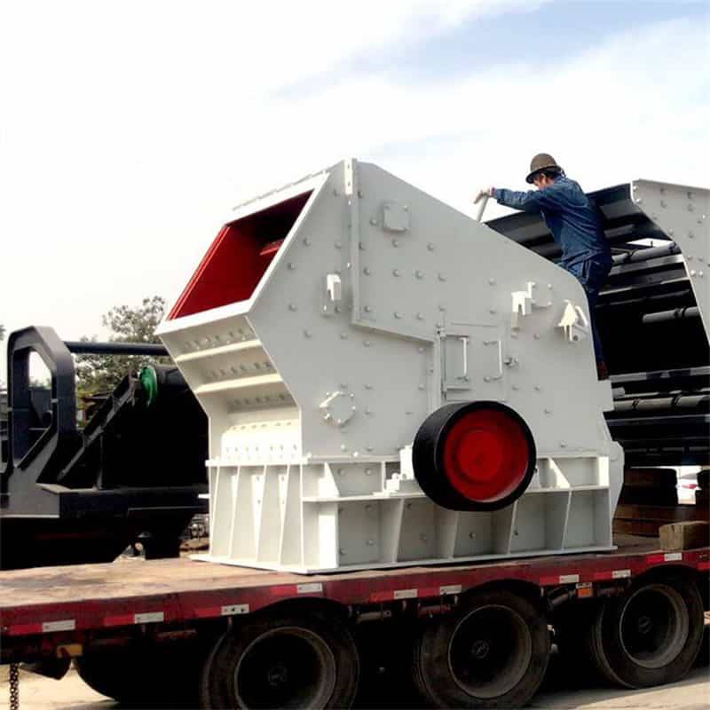 80吨时产的反击破碎机时产10吨石打石制砂机设备黑龙江黑河嫩江