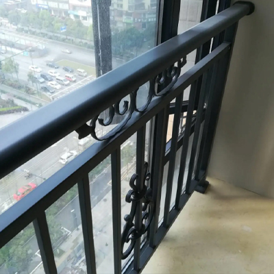 云南锌钢楼梯护栏安装-怎样安装锌钢楼梯-新劲宏