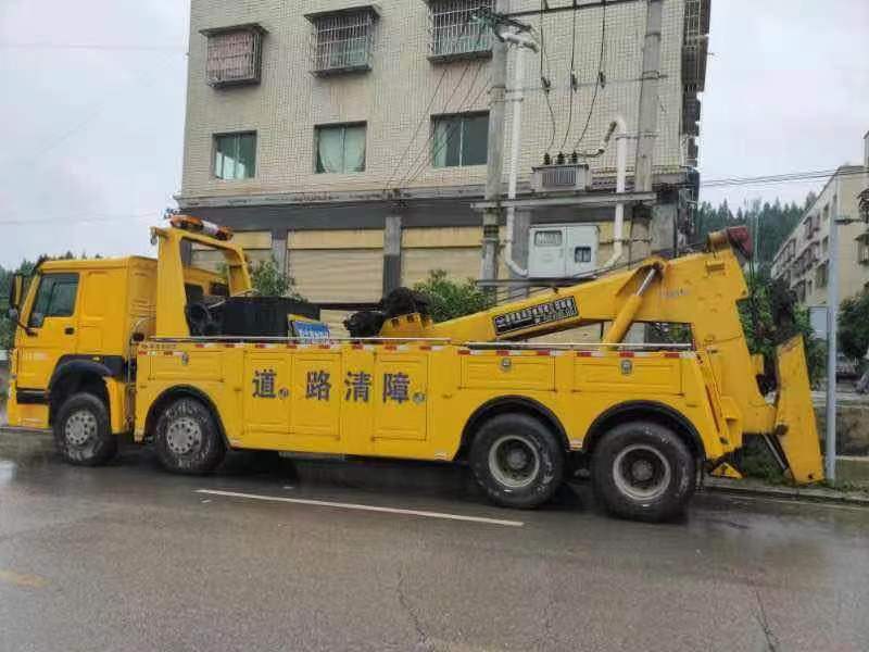 珠海区道路救援公司-拖车救援-粤胜汽车救援公司