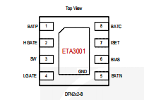 ETA3001是3-24节动力电池组的主动均衡芯片
