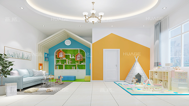 惠州专业早教中心设计设计公司 画格儿童空间设计供应