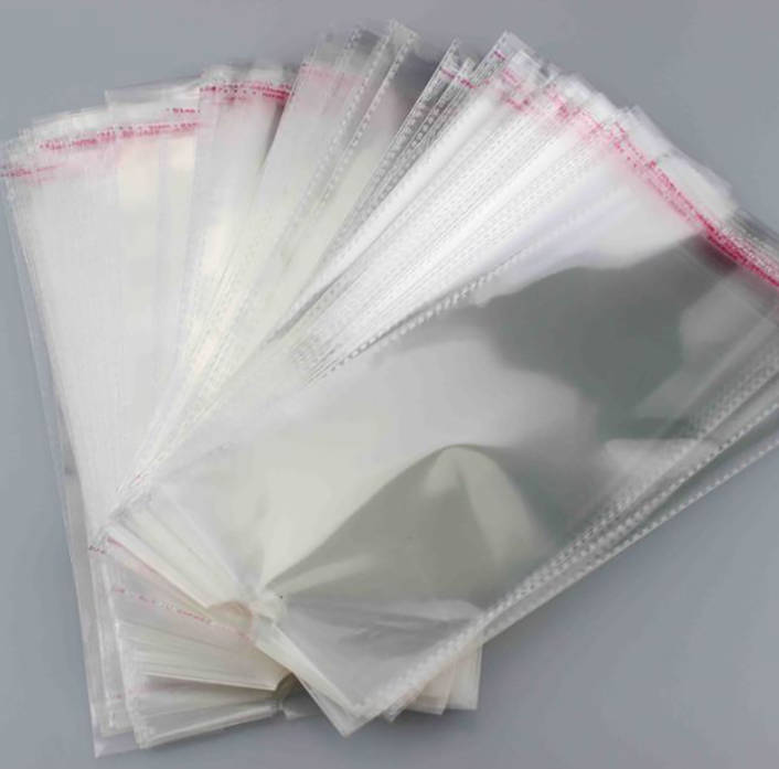 opp自粘袋子 透明服装包装袋 不干胶自黏袋 塑料封口袋工厂批发