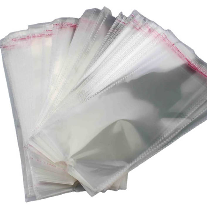 不干胶塑料袋 印刷透明服装袋 包装封口袋子 opp自粘袋
