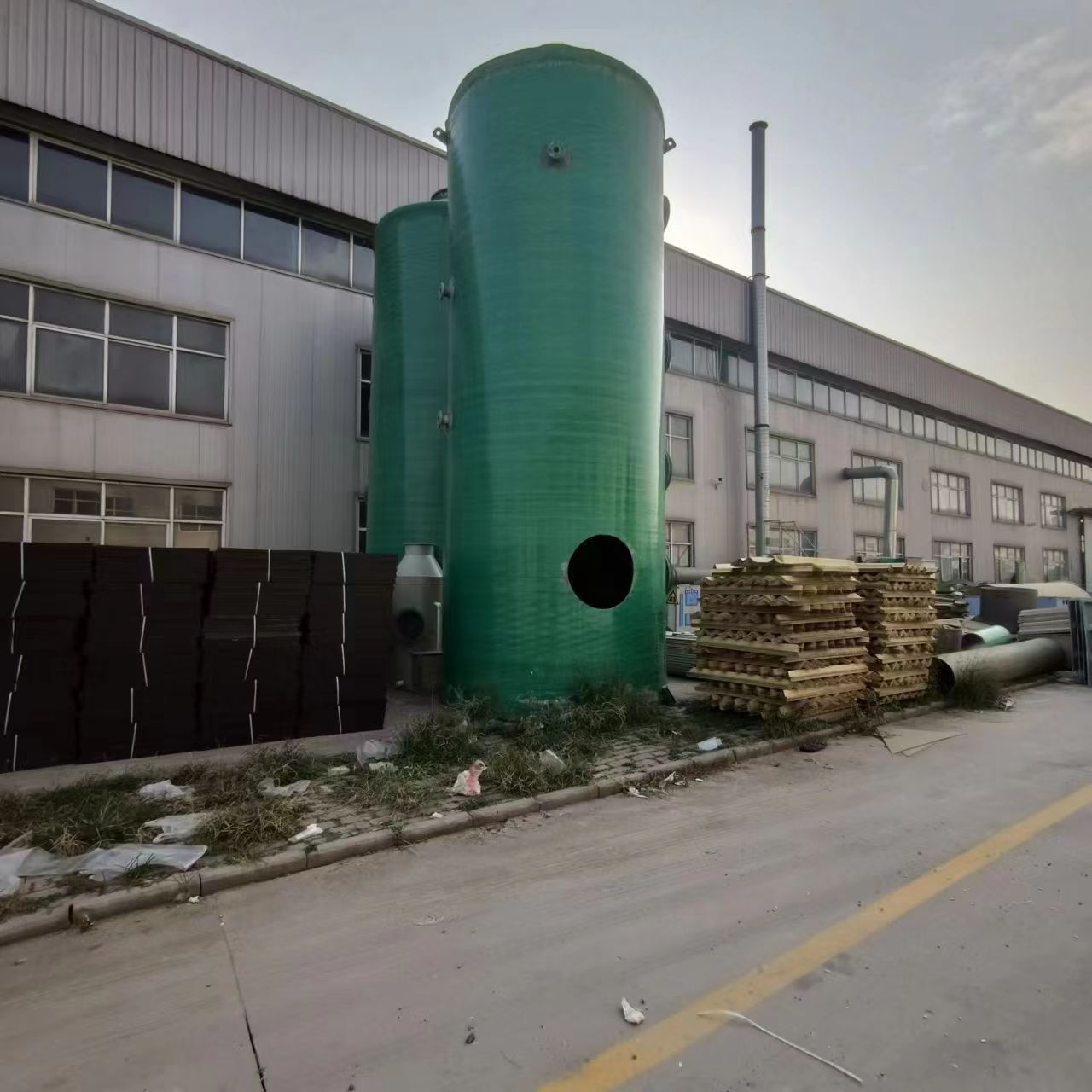鑫宽环保工业酸碱废气处理设备不锈钢喷淋塔酸洗塔