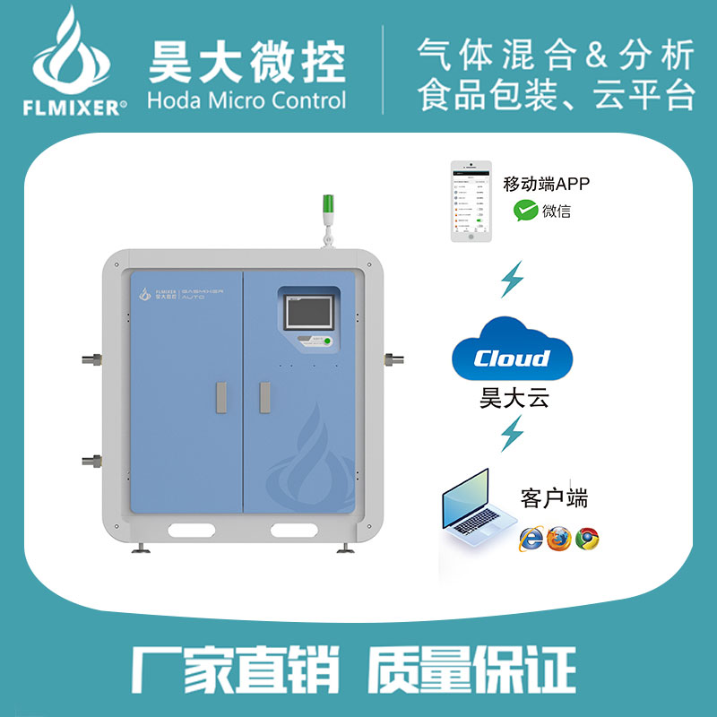 MIX-002 多组分气体全自动闭环混配柜气体配比柜